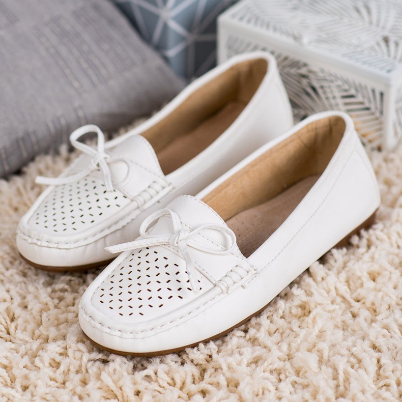 SHELOVET Casual loafers vit 2