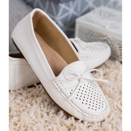 SHELOVET Casual loafers vit 1