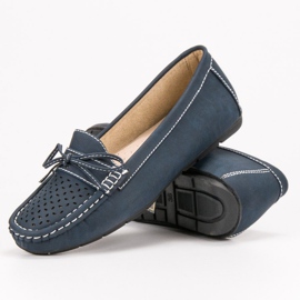 SHELOVET Casual loafers blå 1