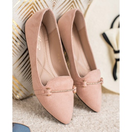 SHELOVET Ballerina I Spitz rosa 2