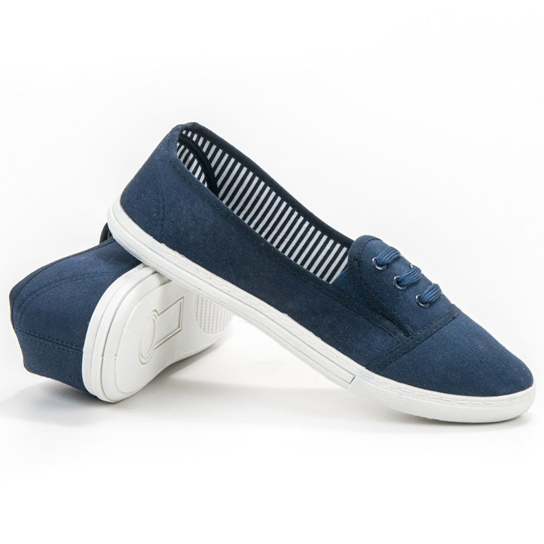 Balada Slip-on sneakers blå 1
