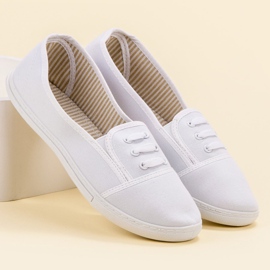 Balada Slip-on sneakers vit 1