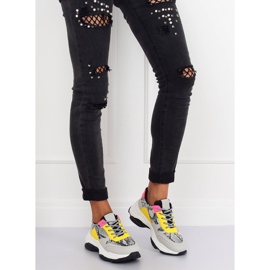 Grå BL169P sportskor för ormskinn mångfärgad 2