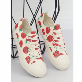 Strawberry beige XL-21 Beige sneakers 1
