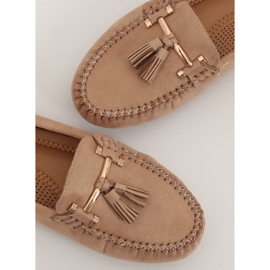 Dam beige loafers L7183 Khaki 1