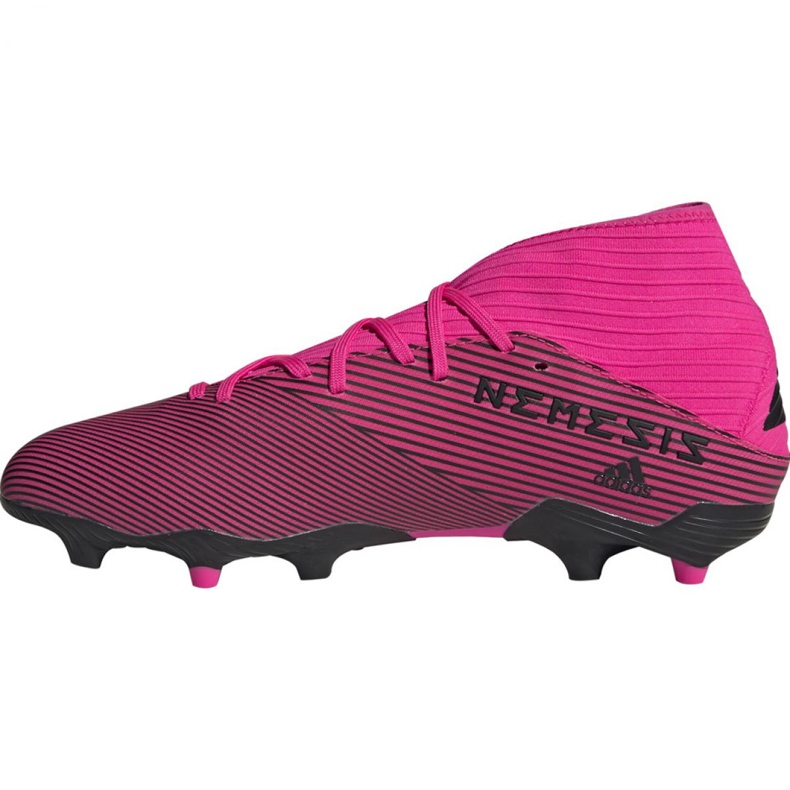Fotbollsskor adidas Nemeziz 19.3 Fg M F34388 rosa svart 1
