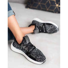 SHELOVET Slip-on sportskor svart 1