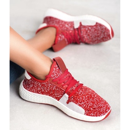 SHELOVET Slip-on sportskor röd 1