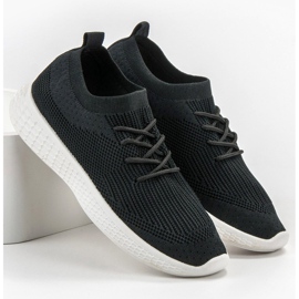 SHELOVET Slip-on sportskor svart 2