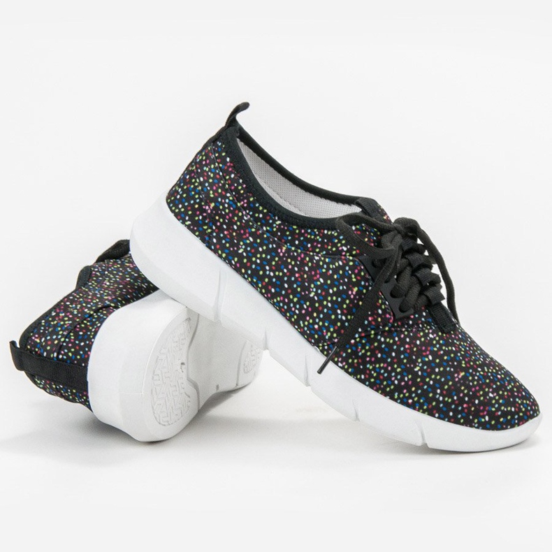 Bona Sportskor med prickar svart 1