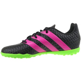 Adidas Ace 16.4 Tf Jr AF5081 skor svart svart 1