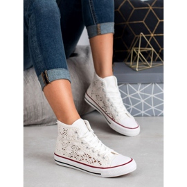 Renda Snörskor vit 2