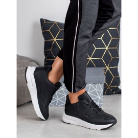 SHELOVET Svarta sneakers 2