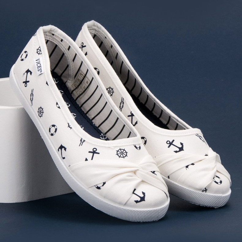 Vices Sailor's Vinceza ballerinas vit 1
