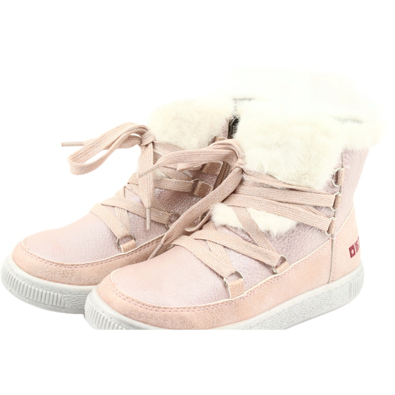 Pulverrosa stövlar Big Star 374080 gul 5