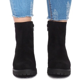 Mocka stövlar JH561 Svart 1