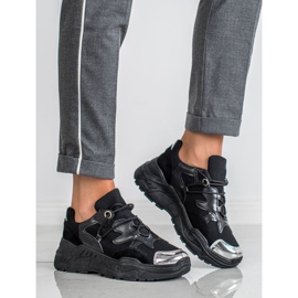 Small Swan Snörskor svart 1