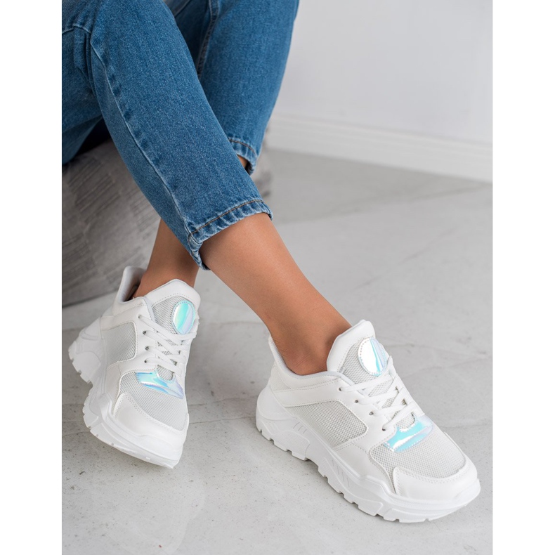 GUAPISSIMA Trendiga sneakers vit 2