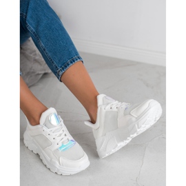 GUAPISSIMA Trendiga sneakers vit 1