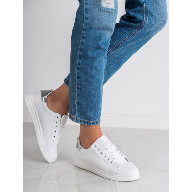 Jumex Trendiga sportskor vit 2