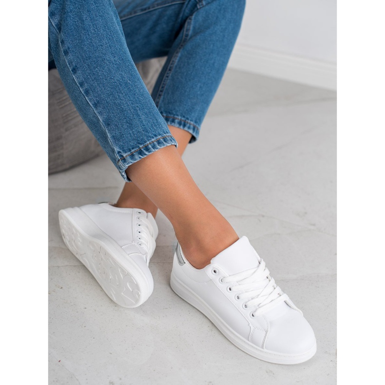 Jumex Trendiga sportskor vit 1