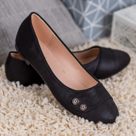 Small Swan Ballerinor med glitter svart 1