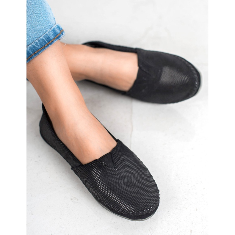 Filippo Svarta sneakers i läder 1