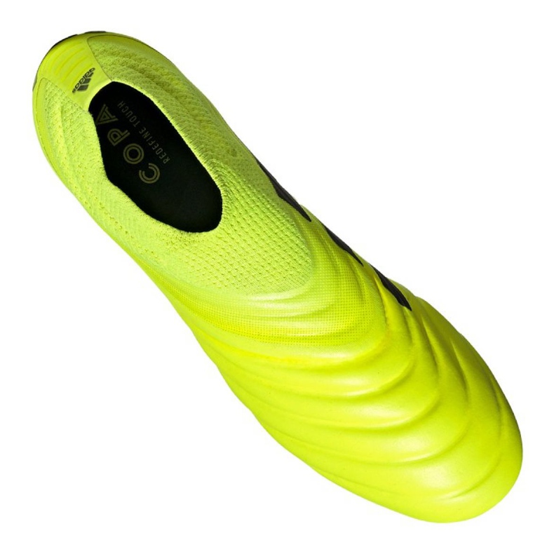 Adidas Copa 19+ Fg M F35515 fotbollsskor gul gul 1