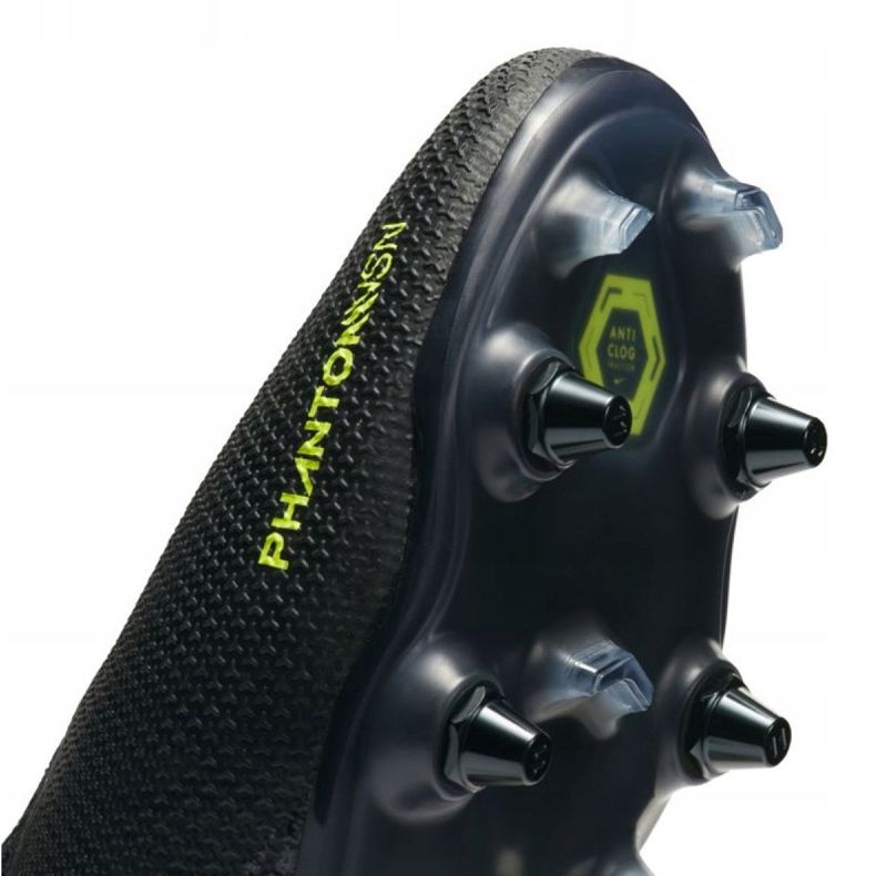 Nike Phantom Vsn Elite Df SG-Pro Ac M AO3264-007 fotbollsskor svart svart 1