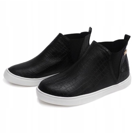 High Wedge Sneakers Creepers 5773 Svart 1