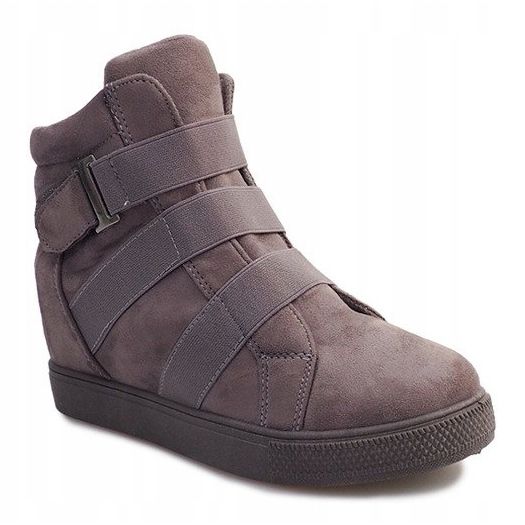 Sneakers With Elastics XY-297 Grå 1