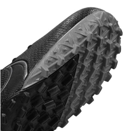 Nike Vapor 13 Academy Tf Jr AT8145-001 fotbollsskor svart svart 1