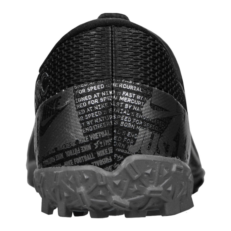 Nike Vapor 13 Academy Tf Jr AT8145-001 fotbollsskor svart svart 2