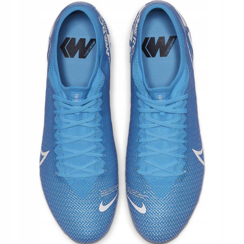 Nike Mercurial Vapor 13 Pro Fg M AT7901 414 fotbollsskor blå 1