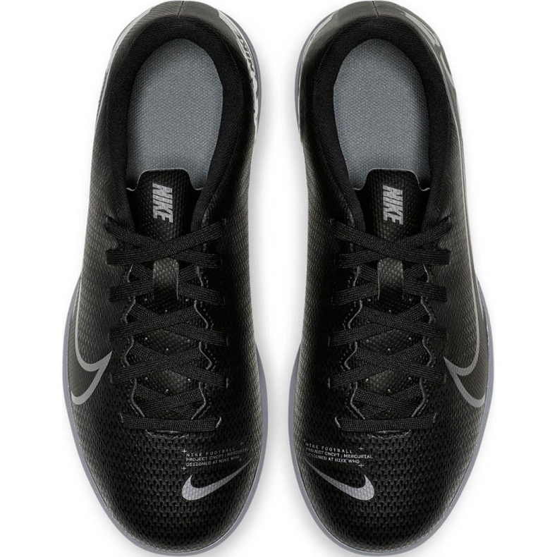 Nike Mercurial Vapor 13 Club Tf Jr AT8177 001 fotbollsskor svart 1
