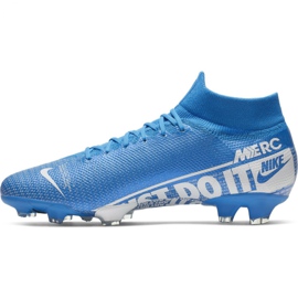 Nike Mercurial Superfly 7 Pro Fg M AT5382 414 fotbollsskor blå 2