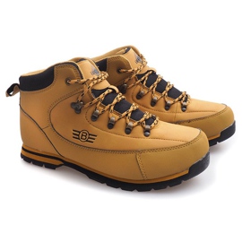 Isolerade Trekings Timbery 6771 Camel brun 1