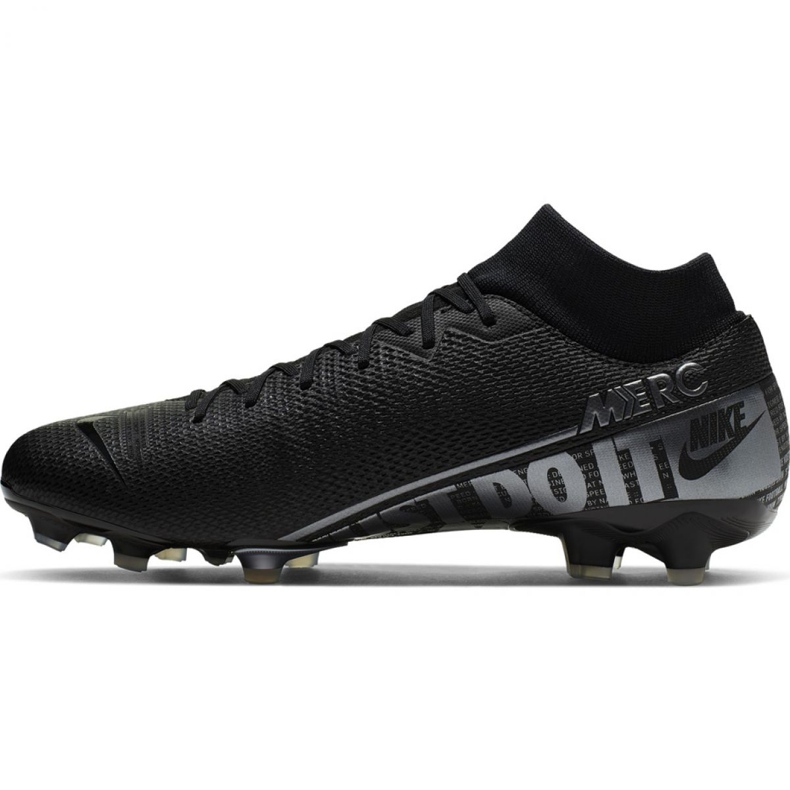 Nike Mercurial Superfly 7 Academy FG / MG M AT7946-001 fotbollsskor svart svart 2