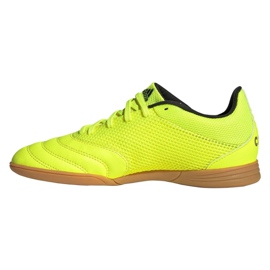 Adidas Copa 19.3 In Sala Jr EF0561 skor gul 1