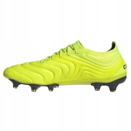 Adidas Copa 19.1 Fg M F35519 fotbollsskor gul gul 1