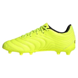 Adidas Copa 19.3 Fg Jr F35466 fotbollsskor gul gul 1