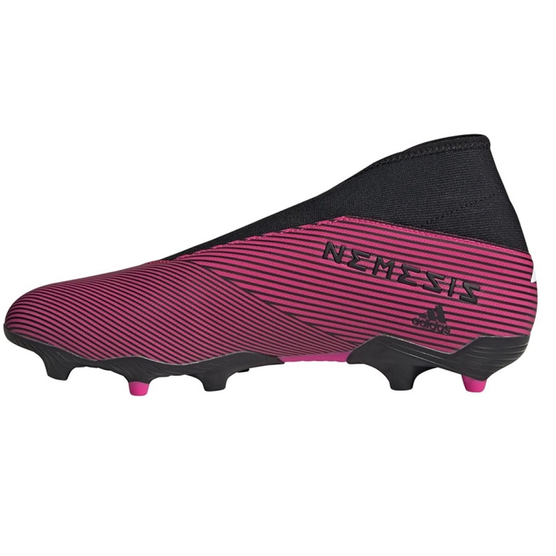 Adidas Nemeziz 19.3 Ll Fg M EF0372 fotbollsskor rosa mångfärgad 1
