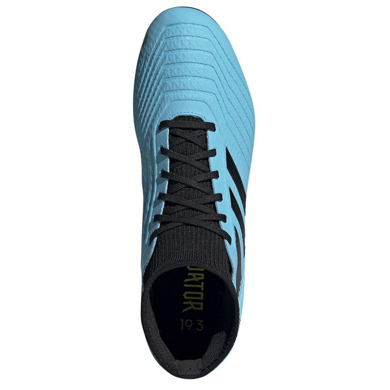 Adidas Predator 19.3 Ag M F99990 fotbollsskor blå blå 2