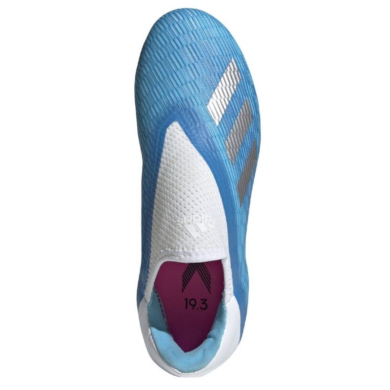 Adidas X 19.3 Ll Fg Jr EF9114 fotbollsskor blå blå 2