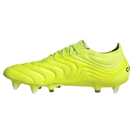 Adidas Copa 19.1 Sg M G26643 fotbollsskor gul gul 1