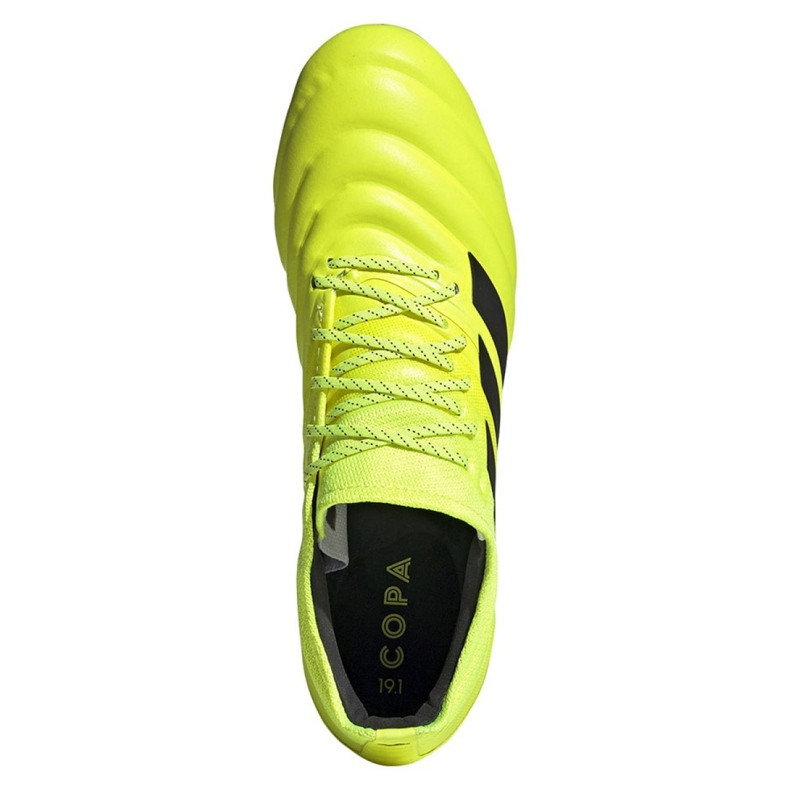 Adidas Copa 19.1 Sg M G26643 fotbollsskor gul gul 2