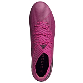 Adidas Nemeziz 19.1 Sg M F99838 fotbollsskor rosa rosa 2