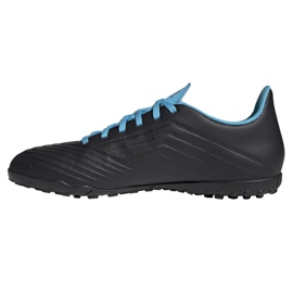 Adidas Predator 19.4 Tf M F35636 fotbollsskor svart svart 1