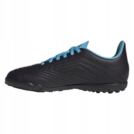 Adidas Predator 19.4 Tf Jr G25826 fotbollsskor mångfärgad svart 1