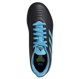 Adidas Predator 19.4 Tf Jr G25826 fotbollsskor mångfärgad svart 2